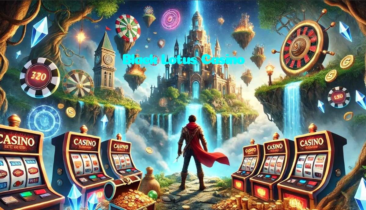 Black Lotus Casino casino presented on mobile device in Pakistan with slots and live games