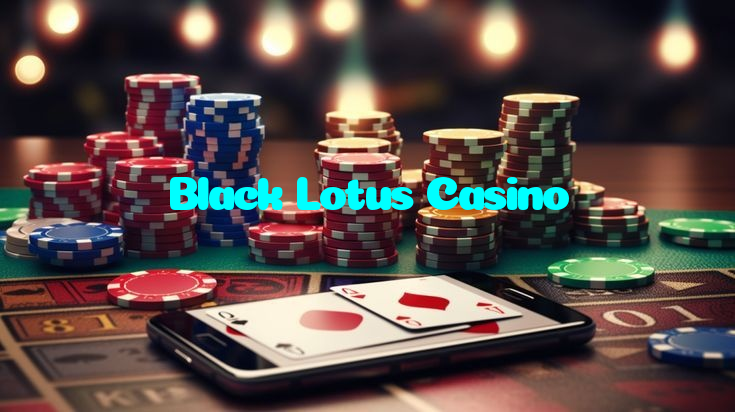 Black Lotus Casino casino presented on mobile device in Pakistan with slots and live games